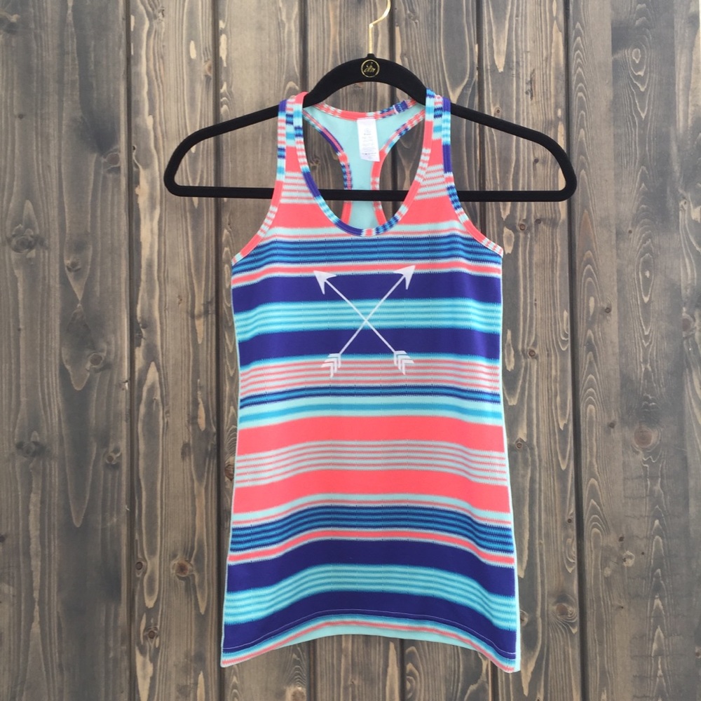 Ivivva by Lululemon girls keepurcool tank